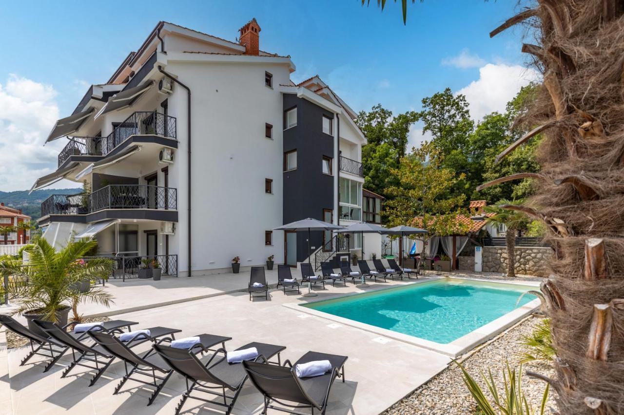 Ičići Villa Adriatic, Apartment Rebecca With Heated Swimming Pool, Sew View, Childrens Playground מראה חיצוני תמונה